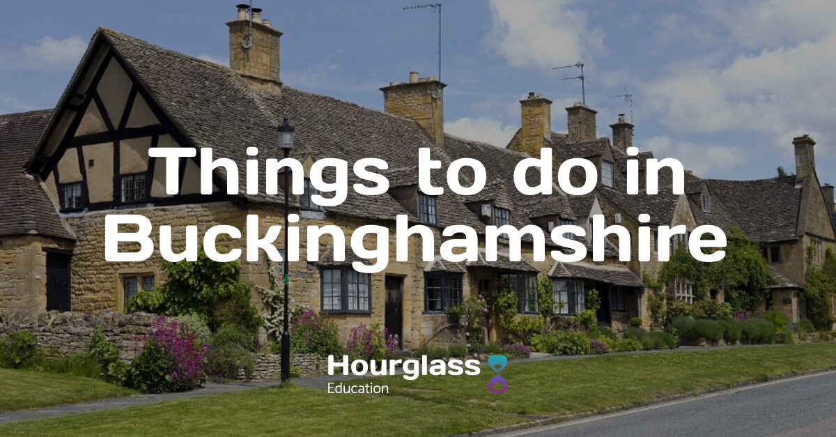 image of buckinghamshire with the text 'things to do in buckinghamshire '