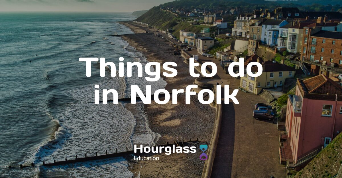 image of norfolk with the text 'things to do in norfolk'